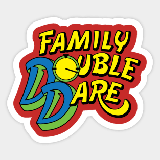 Family Double Dare Sticker